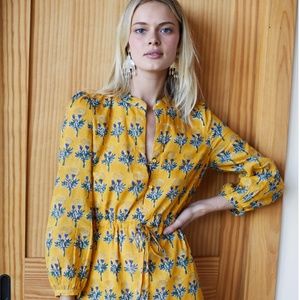 Emerson Fry Frances Dress 2 Marigolds Yellow - XS